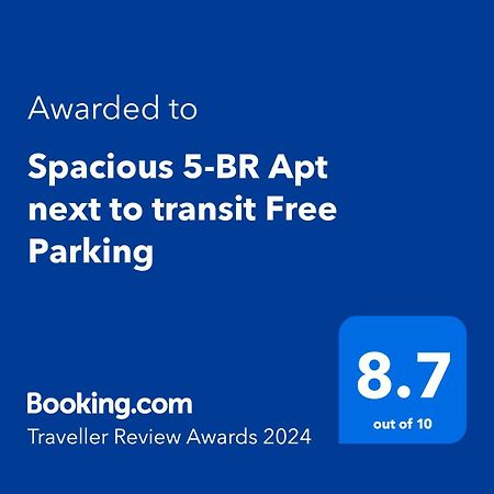 Spacious 5-Br Apt Next To Transit Free Parking Chicago Extérieur photo